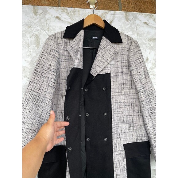 Jil Sander Navy collection overcoat virgin wool blend size 34/small - Picture 7 of 12